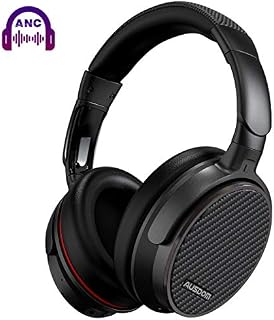 Active Noise Cancelling Headphones Bluetooth, AUSDOM ANC7S Wireless Headphones Over Ear with Microphone