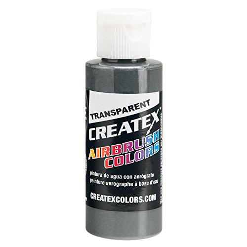 Createx Airbrush Paint, Transparent Medium Gray, 2 oz (5129-02)