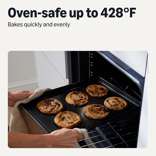 Amazon Basics Nonstick Bakeware 6-Piece Set, Stackable, Dishwasher and Oven-Safe, Baking Pan view 4