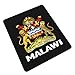 Coat of Arms of Malawi Malawian Emblem Mouse Pad 7.9 x 9.5 in Mousepad Office Desk Mat for School Students Gamer Computer Laptop Video Non-Slip Rubber Base