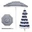 Blue & White Stripe