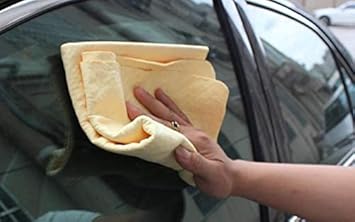 WorldCare Chamois Cham Car Wash Auto Care Clean Multi-Purpose Synthetic Deerskin Car Wash