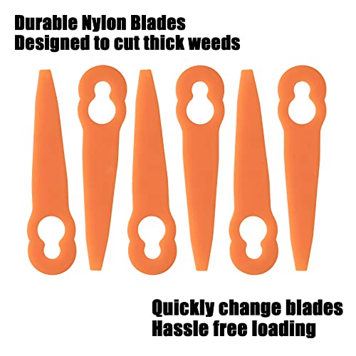 image for PLUMIA 120Pcs Plastic Blades Replacement Parts Compatible with STIHL P