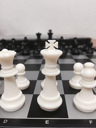 Aquamarine Games - Ajedrez, Damas y Backgammon, magnético (CP024)