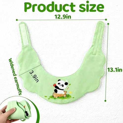 Image of Baby Shower Cap Shield - Adjustable Waterproof Shower Visor for Kids, Soft Baby Hair Washing Shield with Ear Protection, Perfect for Toddlers & Children (giant panda)