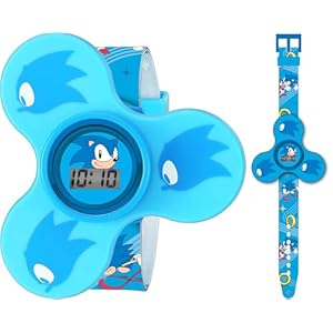 Sonic The Hedgehog Kids Fidget Spin...