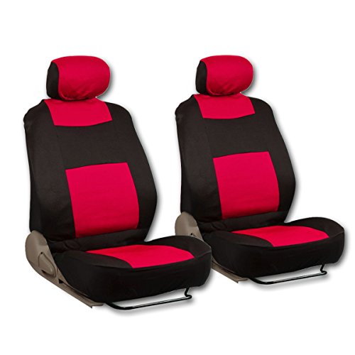 Bdk Red Original Design 2 Tone Deluxe Type-R 9 Pc Seat Covers For Car Suv Van #TOP1