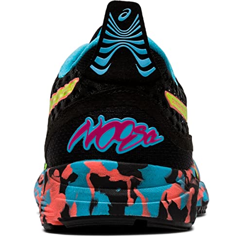 Asics Women's Gel-Noosa Tri 12 Running Shoes, 8.5, Black/Aquarium #TOP4