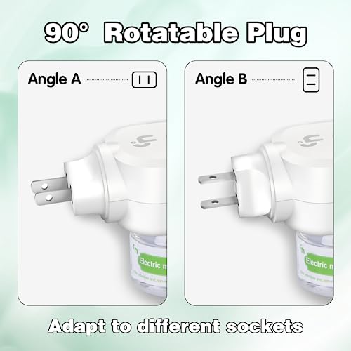 image for Ddrihlees Mosquito Repeller, Electronic Mosquito Repellent Plug in Ind