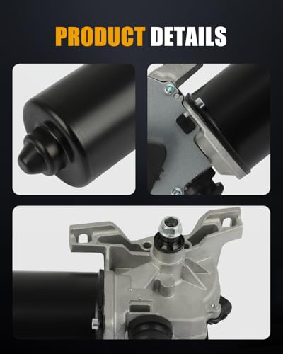 Image of ROADFAR Front Windshield Wiper Motor Fit for Chrysler for 300 2005-2009 | Fit For Dodge For Charger 2006-2009|For Dodge For Magnum 2005-2008|Replace 05139091AA|4 Pins