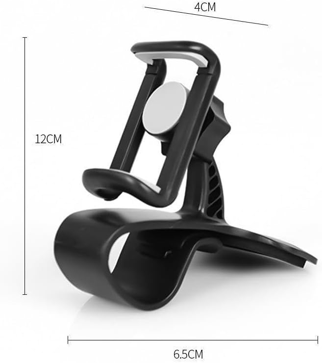 Miniatura 2 de Soporte universal para teléfono de automóvil, clip antideslizante para tablero de instrumentos para todos los teléfonos inteligentes de 4 a 7