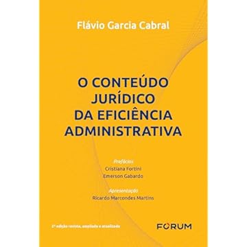 Capa do livro O Conteúdo Jurídico da Eficiência Administrativa