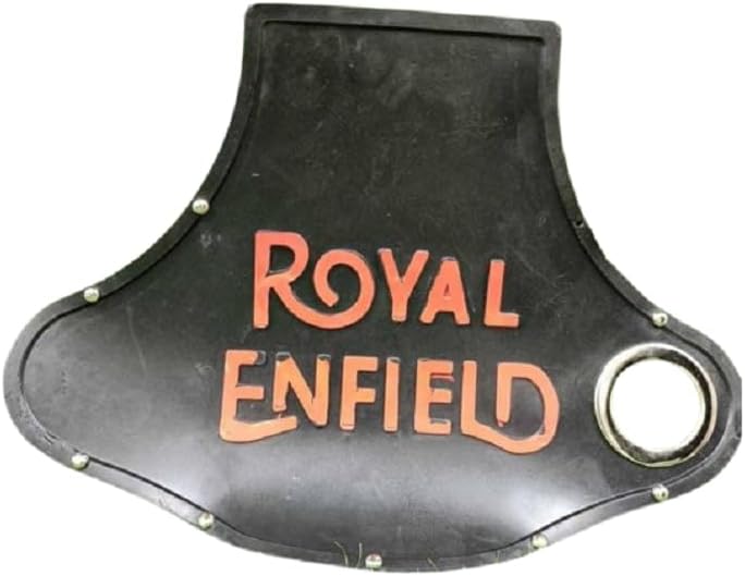 Customized Universal Mudflap with Silencer Cutout - Compatible with RE Bullet