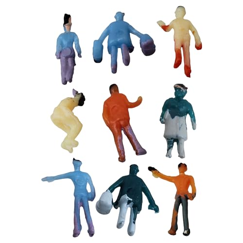 Mxfans 200 figuras multicolor a escala 1:200 para modelismo 5