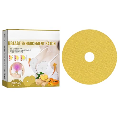 KOAHDE Breast Enhancement Patches,Collagen Breast Enlargement Patches,Breast Growth Patches,Breast Enhancement Mask,Breast Firming Patche,Breast Enlargement Collagen Patch,10PC