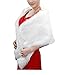 APTRO Women's Faux Fur Warm Dress Stole Shawl for Winter Weddings Style 1