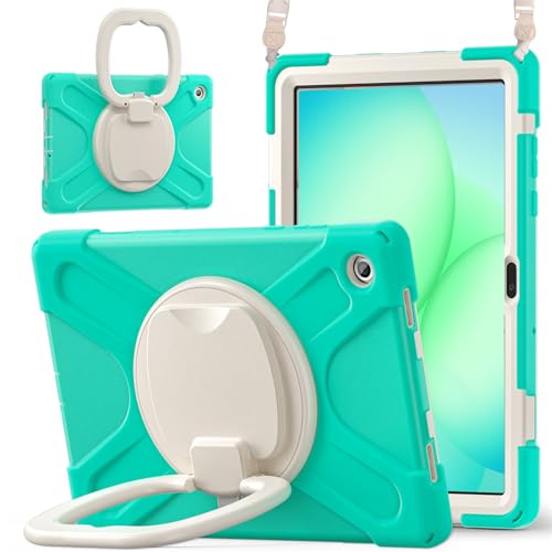 Protection Samsung Galaxy Tab A11+ coque heavy duty antichoc 11 pouces poignée rotative