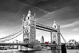 CYKEJISD Puzzle 1000 Piezas Paisaje Blanco Y Negro De Londres Rompecabezas Grande Educativo El Alivio del Estrés Juguete para Adultos Niños