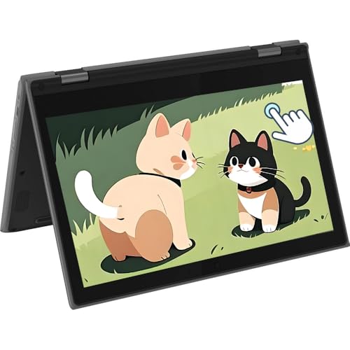 Lenovo Chromebook 300e 2 in 1 Touchscreen Laptop, 11.6 Zoll (1366x768), Intel Celeron N4020, 4GB RAM, 32GB SSD, Japanische Tastatur, Chrome OS (Generalüberholt)