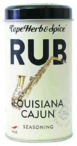 Cape Herb & Spice - Cape Herb & Spice - Louisiana Cajun Rub, No MSG, no artificial flavouring, Non-GMO, Halal, Vegan, 100g