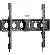 Support Mural Pour écran Plat Onkron Support TV Roulettes Pour 50 - 90 Ecran & TV, Pied TV Sur Roulette Hauteur Réglable Jusqu'à 90 Kg, VESA 200x200 - 800x600 Mm/ TS1891-B Noir