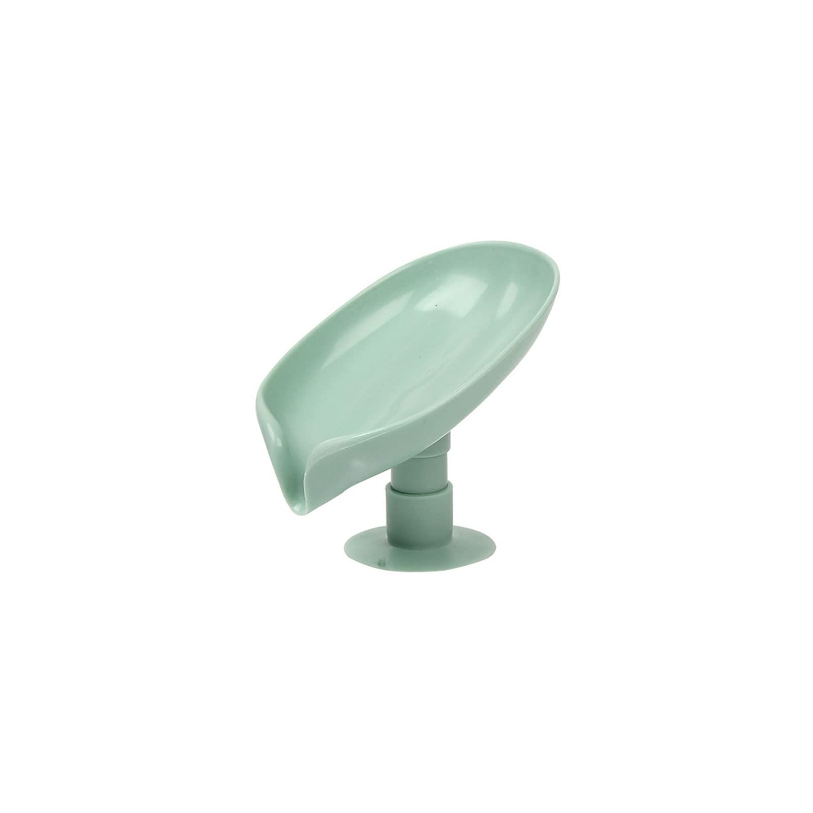 JINGYAN Soap Dishes 1pc Green Gray Drainage Soap Rack Bathroom Shower Tray Storage(Green)