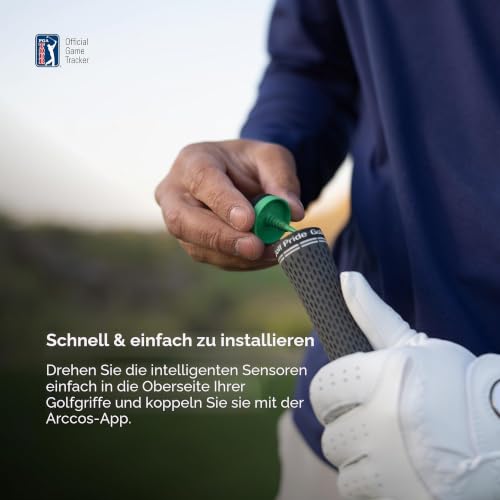Arccos Smart Sensors Bundle Rauchsensoren Gen 4, Link Pro und Erstjahr-Mitgliedschaft