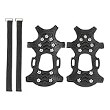 Crampones Ice Snow Grips 11-Tooth Shoe Spikes For Chains For and Anti Slip Traction Cleats Multi-Function For Winter para Hombre y Mujer