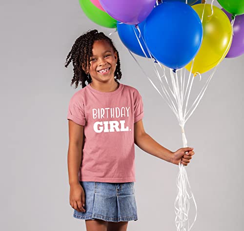 Birthday Girl Shirt Girls Birthday tee Outfit Toddler Baby 1st 2nd 3rd 4th 5th 6th 7th4