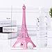 Chinshwehaw Eiffel Tower Statue Decor 7 Inch Alloy Metal Collectible Figurine Replica Souvenir Room French Eiffel Tower Party Decoration Table Stand Holder Gift for Cake Topper