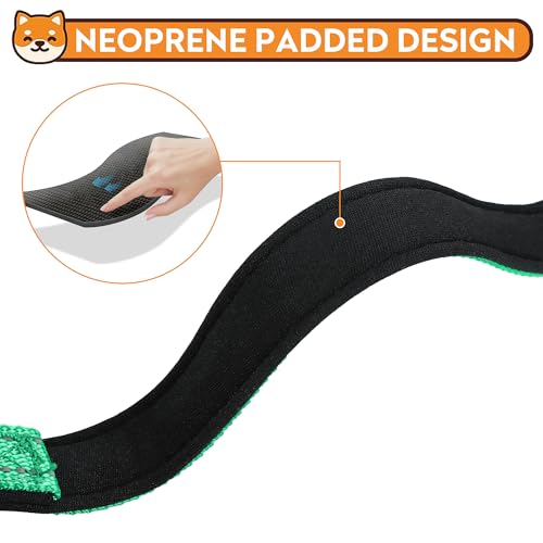 PWOD Reflective Dog Collar, Adjustable Soft Neoprene Padded,Grass Green,L by PWOD - Used condition - Image 4