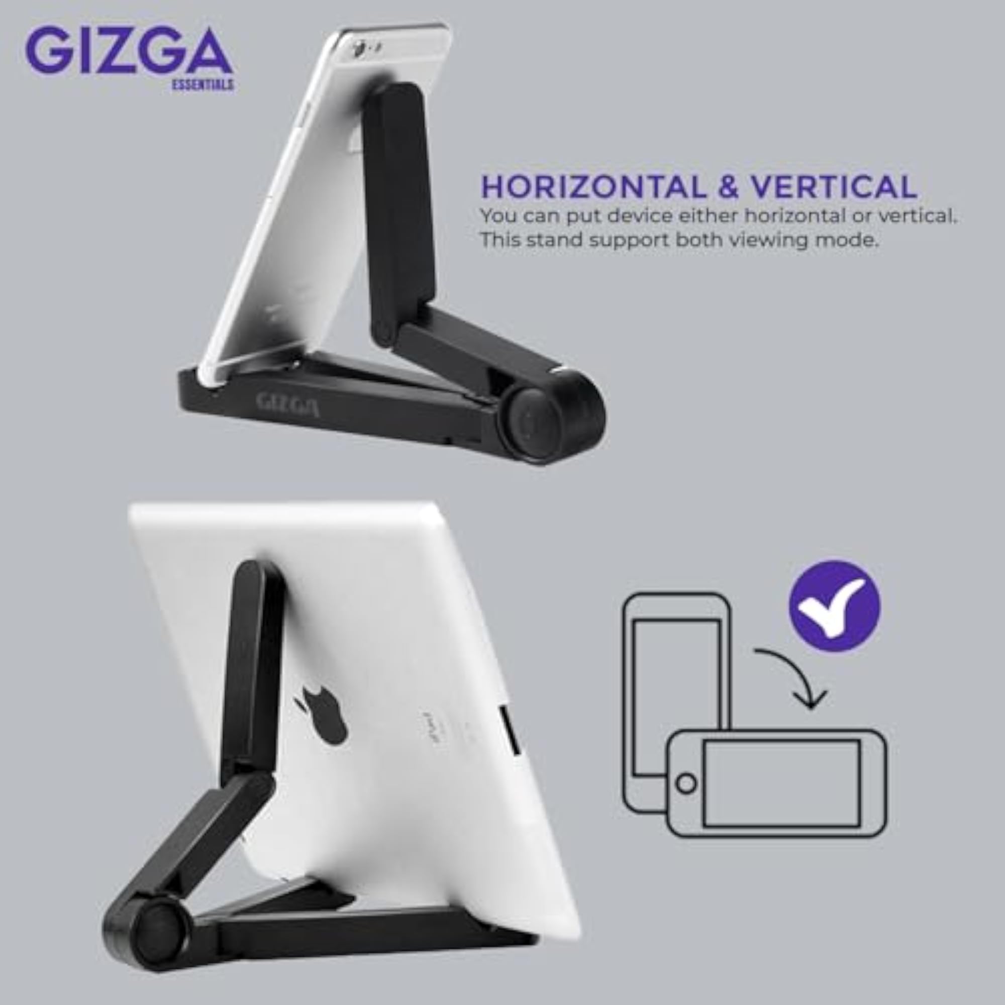 Portable Tabletop Tablet Stand Mobile Holder