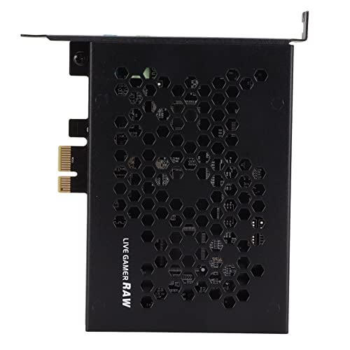 Placa de captura de vídeo PCIE HDMI 4K 30fps, saída de loop HDMI Zero Delay em tempo real Streaming