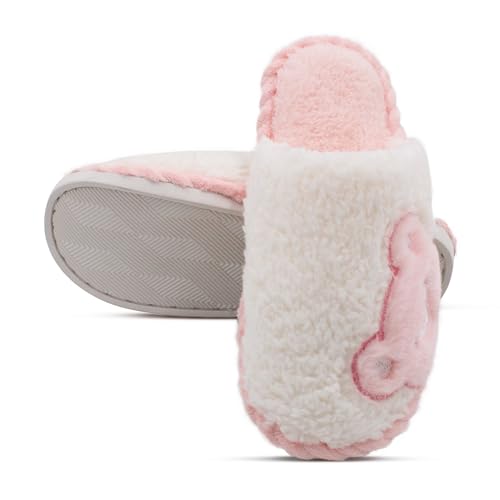 Image of VRITRAZ Women's Comfort Slip On Closed Toe Warm Winter House Clog Indoor Slipper with Cute Print and Degins