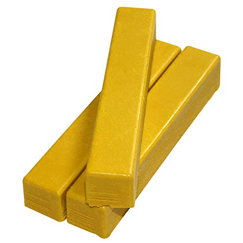 Walters WKL All Purpose Wax Crayons for Marking All Surfaces (Pack of 3, Yellow)