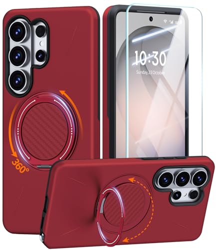 JAME for Samsung Galaxy S26 Ultra Case, Ring Stand, Shockproof Phone Case