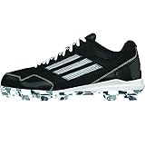 adidas Performance Men's Wheelhouse 2 Baseball Cleat, Black/White, 7 M US