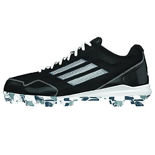 adidas Performance Men's Wheelhouse 2 Baseball Cleat, Black/White, 7 M US