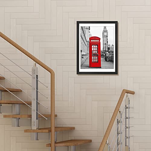 Relwaso 12X16 Picture Frames Display Pictures 11X14 With Mat Or Photos 12 X 16 Without Mat, Black Solid Wood Picture Frames For Vertical Or Horizontal Wall Mounting #TOP6