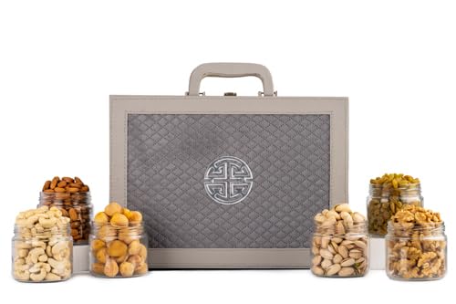 Image of Browntree Mantra 6p | Cashewnuts, Almonds, Raisins, Salted Pista, Walnut kernals, Apricots, | Fresh & Healthy Dry Fruits and Nuts for Coworkers, Relatives, and Friends | Ideal gift box for all celebration | Dry Fruit Gift Hamper | Unique Corporate Gifts