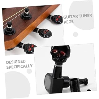ERINGOGO 1 Jeu Alignement De Cordes De Guitare Mécaniques De Guitare Outil Pour Chevilles De Guitare Chevilles Daccordage De Guitare Têtes Daccordage De Guitare 6r Le Crâne Métal - Les Beatles, Paul McCartney, John Lennon, RIngo Starr, George Harrison ERINGOGO 1 Jeu Alignement De Cordes De Guitare Mécaniques De Guitare Outil Pour Chevilles De Guitare Chevilles Daccordage De Guitare Têtes Daccordage De Guitare 6r Le Crâne Métal – Image 7