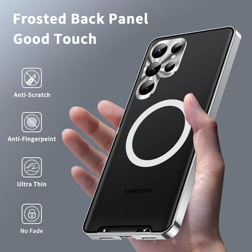 Coque arrière PC translucide mat pour Samsung Galaxy S24 bleu - 2