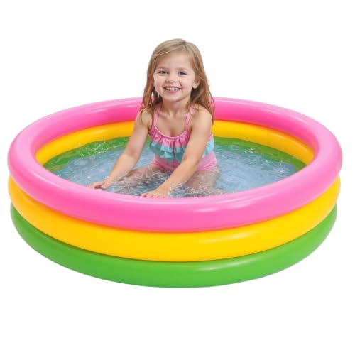 Piscina Infantil Inflável 105 Litros 86cm Redonda Portátil