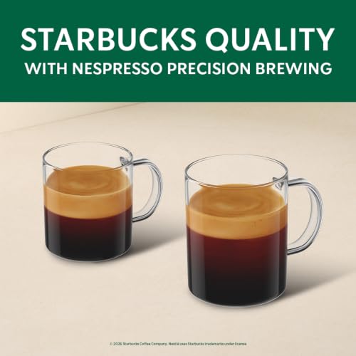 Image of Starbucks by Nespresso Vertuo, Vanilla Flavored Coffee, 30-count | Light Roast Coffee Pods, Brews 7.8 oz.