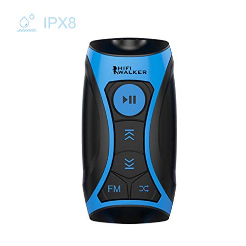 HIFI WALKER Swimming MP3 Player Underwater Waterproof IPX8 for Swimming Surfing Water Sports