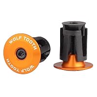 Wolf Tooth Lenker-Endstopfen Aus Alu, 2er Set, Gold – Für MTB/Rennrad, 18–21,5 Mm Innendurchmesser
