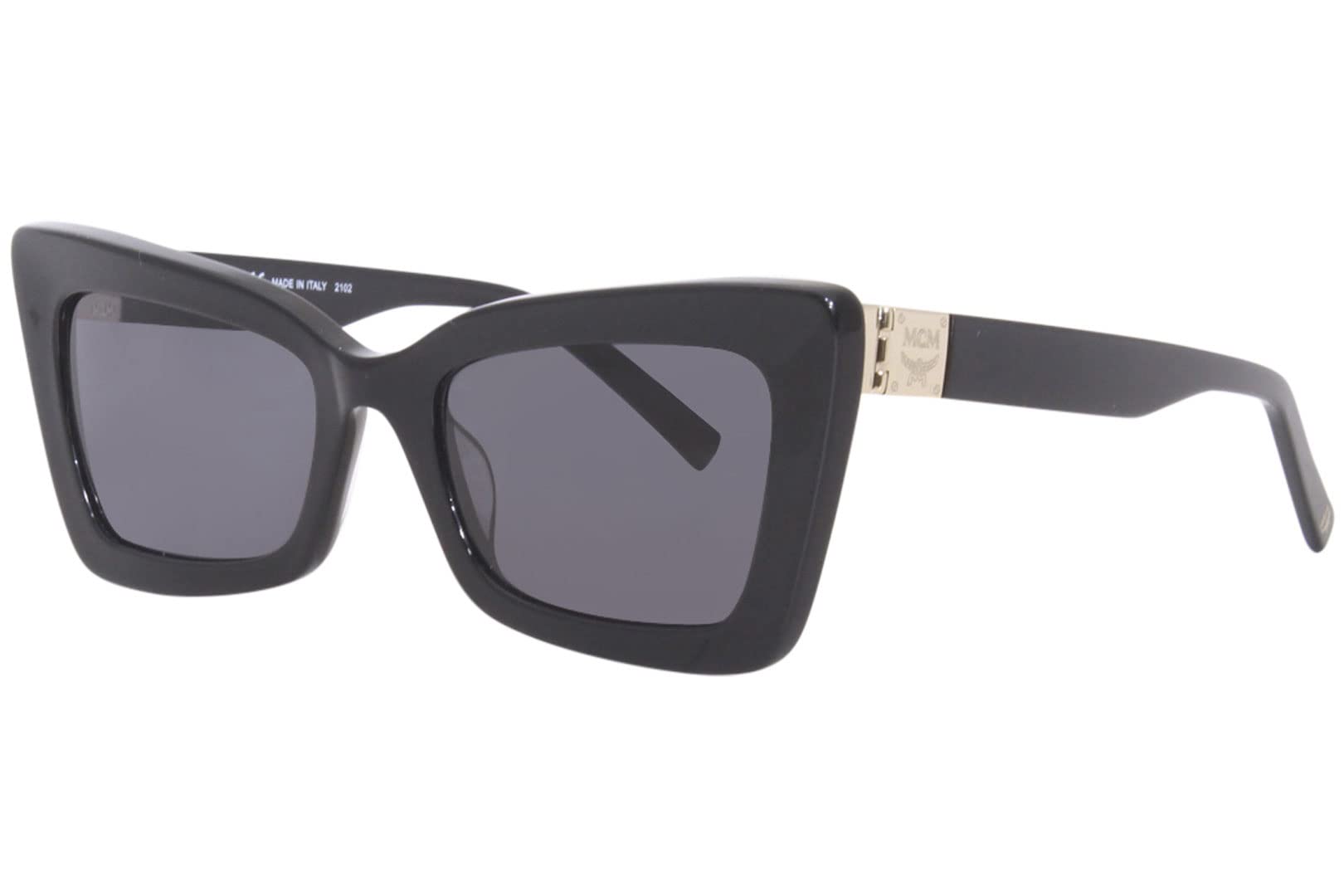 MCM Black and Gray Sunglasses Amazon.com: MCM Outline Aviator Sunglasses MCM128S 067  main image 3