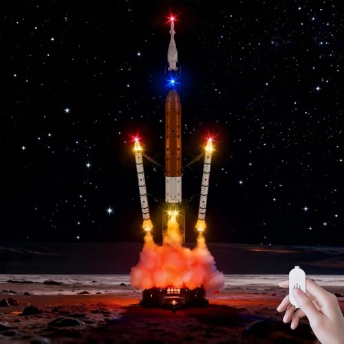 Kit de luz para Lego NASA Artemis 42221 que soluciona la falta de brillo