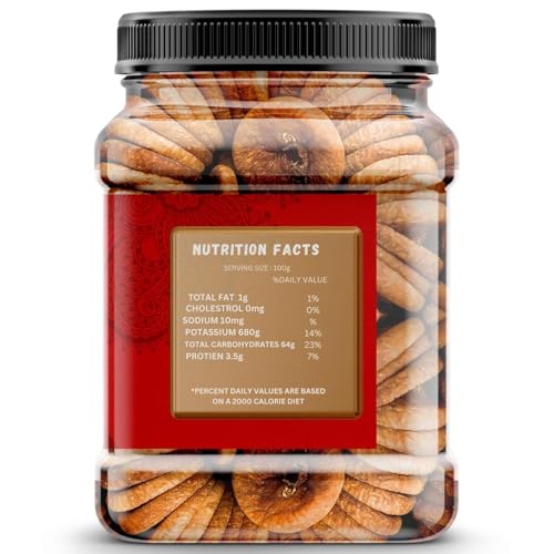 Image of Marwadi Farm Premium Afghani Anjeer (Dry Figs) | Rich in Fiber & Antioxidants | Natural Energy Booster for Heart, Bone & Immunity Support | Non-GMO, Low Fat Healthy Snack for Breakfast & Diet (1kg)