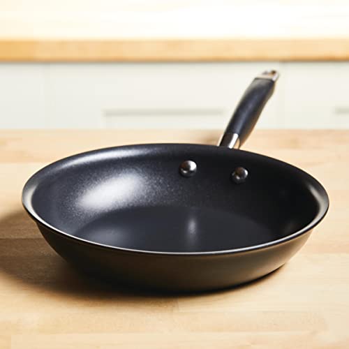 Anolon Advanced Home Hard Anodized Nonstick Skillet, 10.25 Inch – 10 Inch Fry Pan, Non Stick Saute Pan, Durable Cooking Skillet - Onyx by Anolon - Image 9